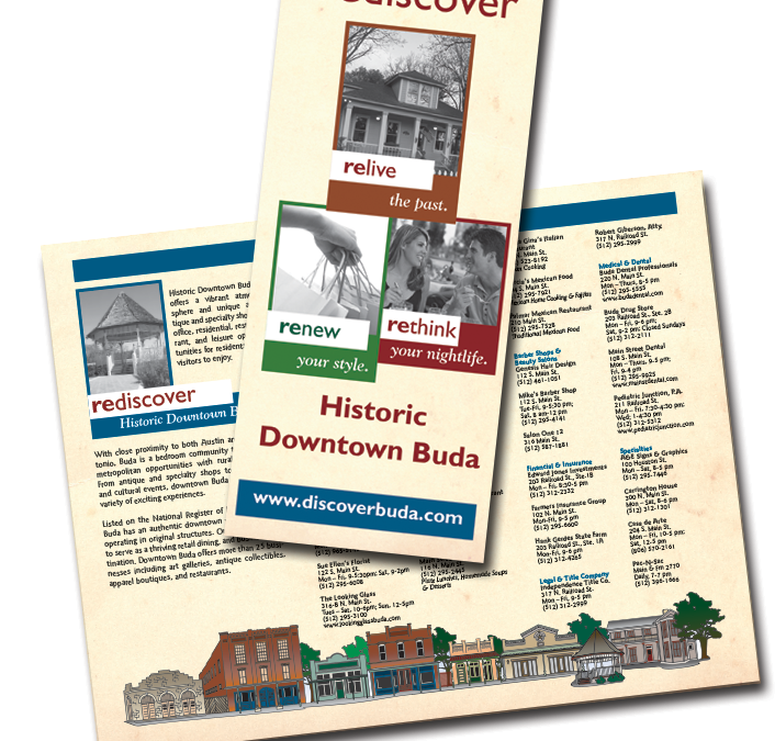 Downtown Buda brochure